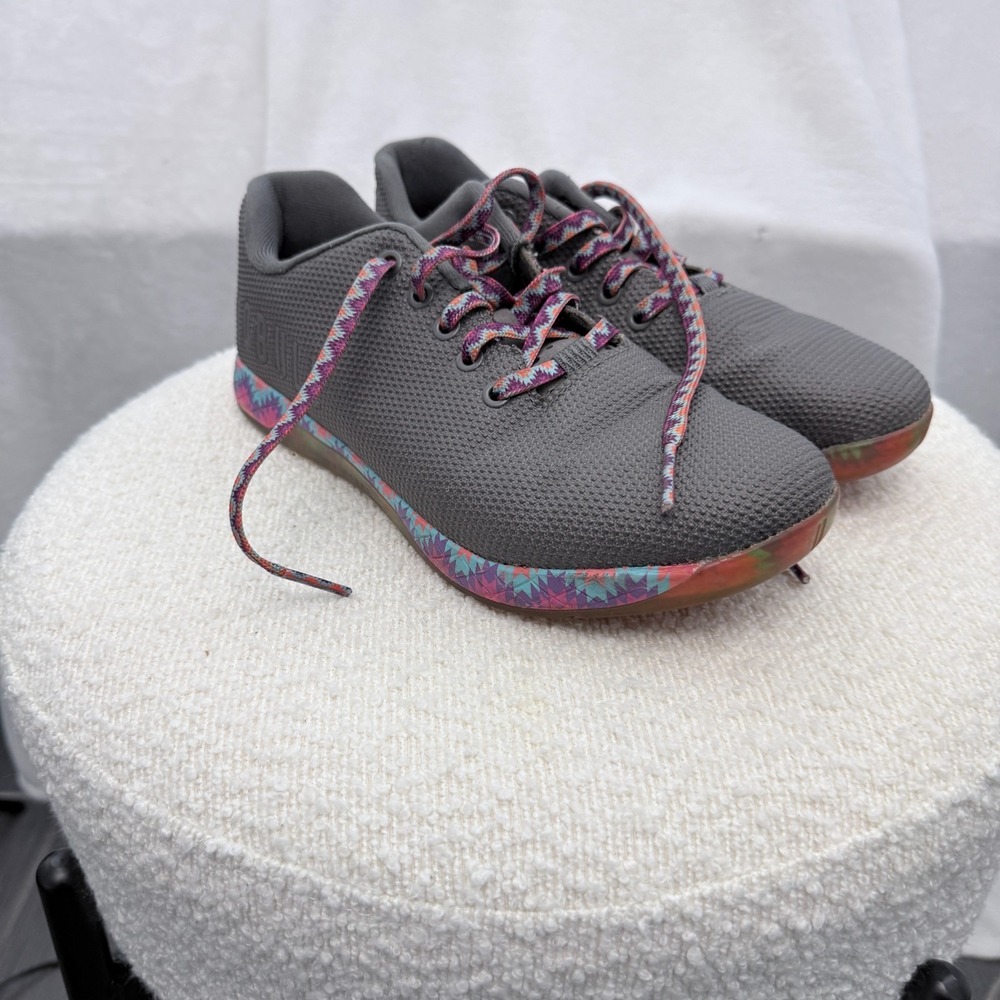 No Bull Shoes Mens 8.5us Gray Training Runing Sneaker
